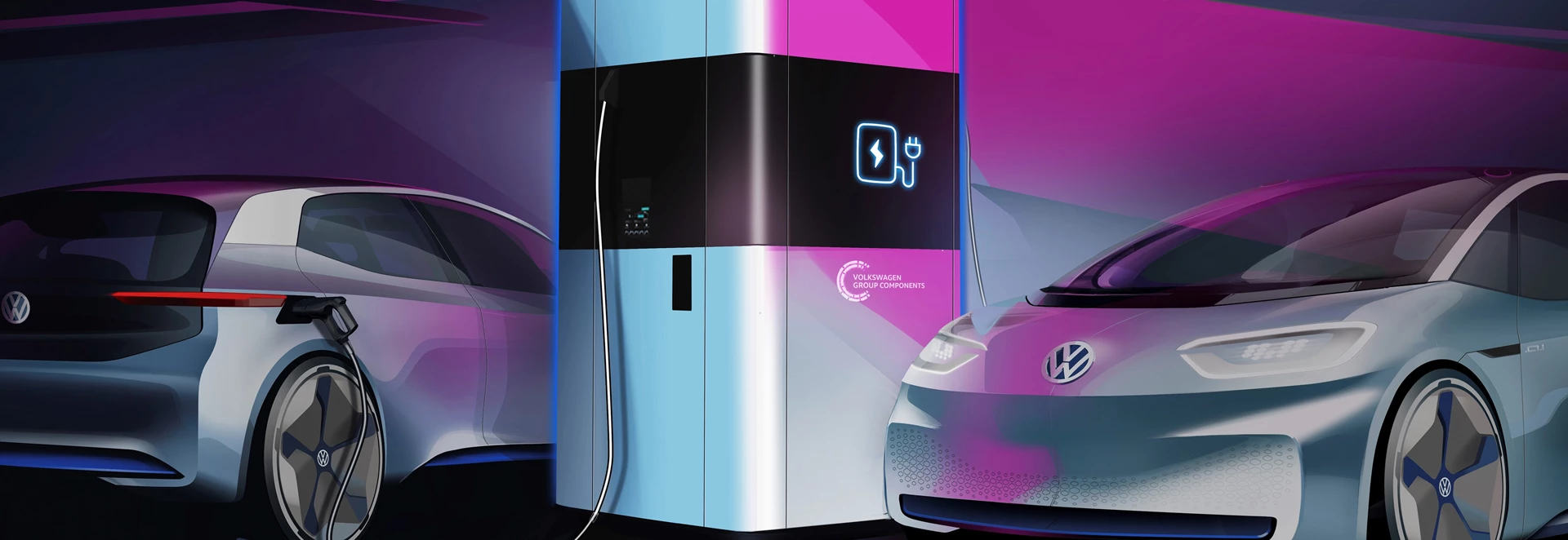 Volkswagen shows off mobile charging station for the first time